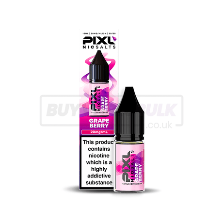 PIXL Nic Salts E-Liquid 10 Pack Grape
