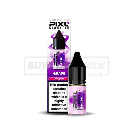 PIXL Nic Salts E-Liquid 10 Pack Grape Berry