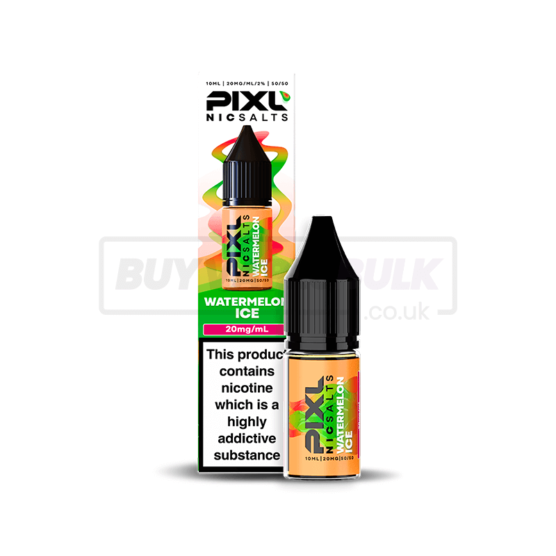 PIXL Nic Salts E-Liquid 10 Pack Watermelon Ice