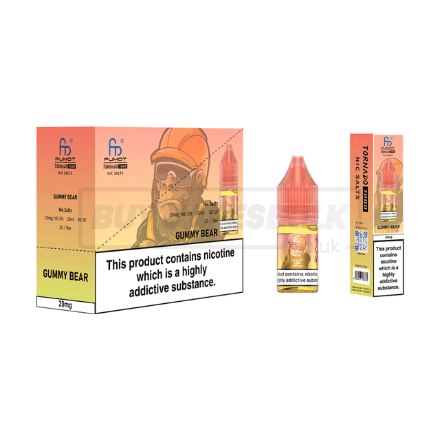 RandM Tornado 7000 Nic Salts 10 Pack Gummy Bear