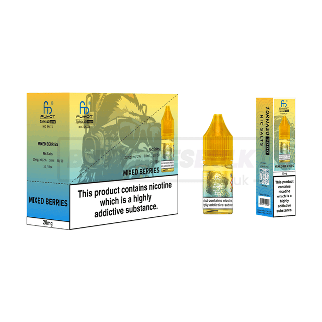 RandM Tornado 7000 Nic Salts 10 Pack Mixed Berries