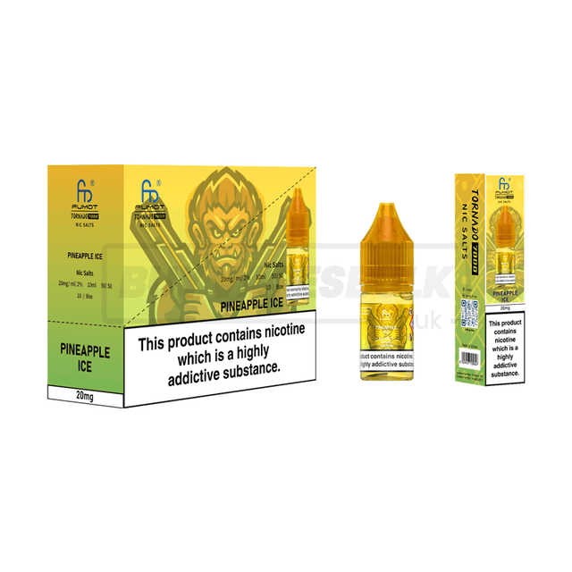 RandM Tornado 7000 Nic Salts 10 Pack Pineapple Ice
