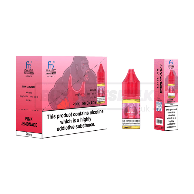 RandM Tornado 7000 Nic Salts 10 Pack Pink Lemonade