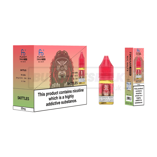 RandM Tornado 7000 Nic Salts 10 Pack Skittles