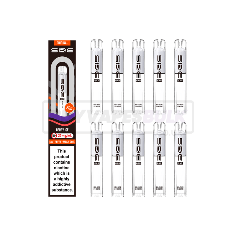 SKE Bar Original 600 Prefilled Pods 10 Pack