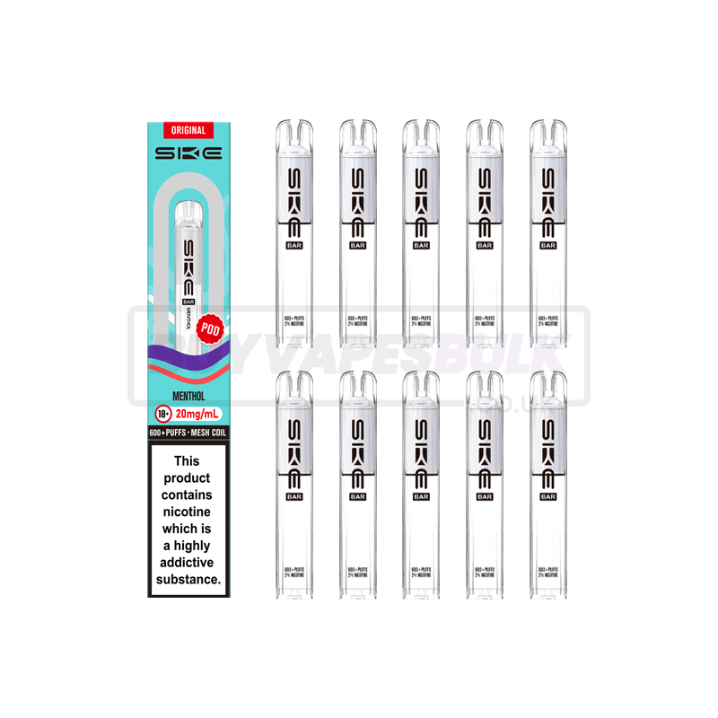 SKE Bar Original 600 Prefilled Pods 10 Pack