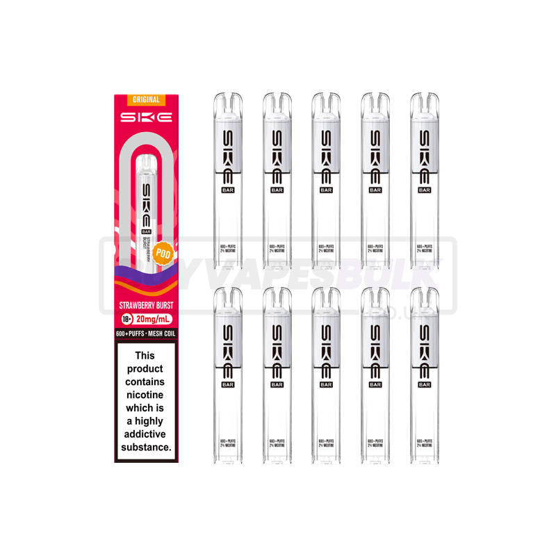 SKE Bar Original 600 Prefilled Pods 10 Pack