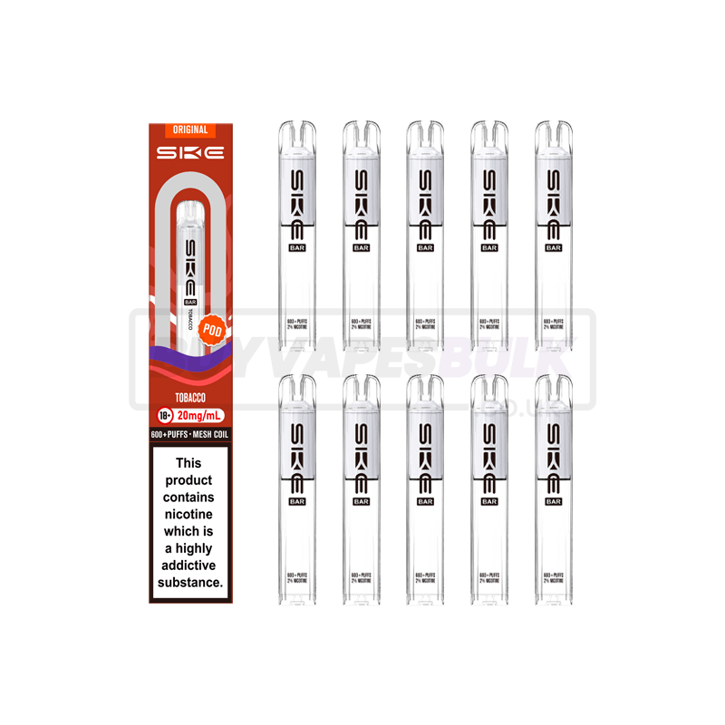 SKE Bar Original 600 Prefilled Pods 10 Pack