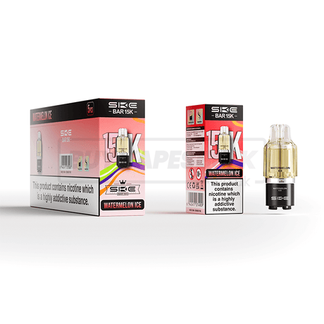 SKE Bar 15K Prefilled Pods 5 Pack Watermelon Ice