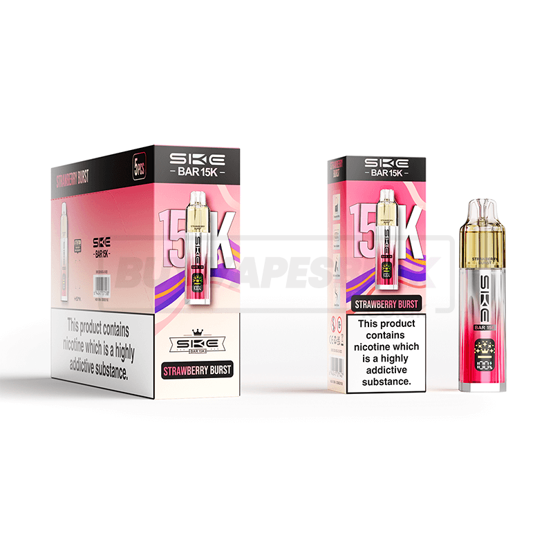 SKE Bar 15K Prefilled Vape Kit 5 Pack Watermelon Ice