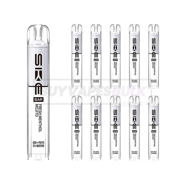 Fresh Menthol Mojito SKE Crystal Bar 600 Prefilled Pods 10 Pack