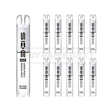 Lemon Peach Passion Fruit SKE Crystal Bar 600 Prefilled Pods 10 Pack