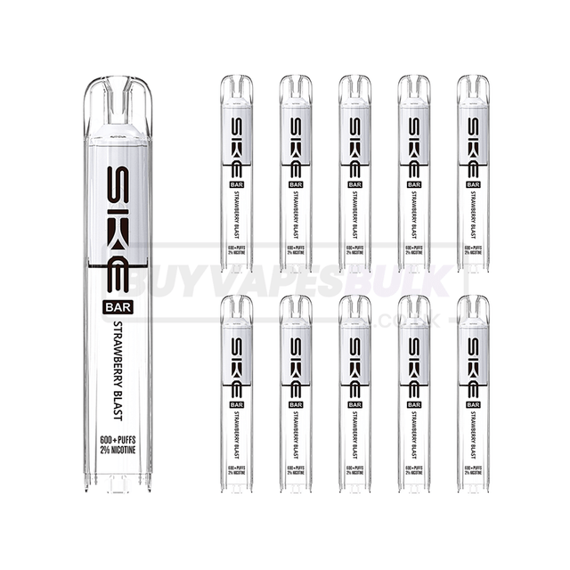 Strawberry Blast SKE Crystal Bar 600 Prefilled Pods 10 Pack