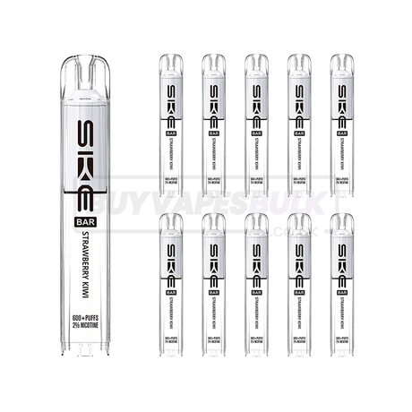 Strawberry Kiwi SKE Crystal Bar 600 Prefilled Pods 10 Pack