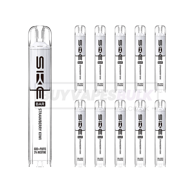 Strawberry Kiwi SKE Crystal Bar 600 Prefilled Pods 10 Pack