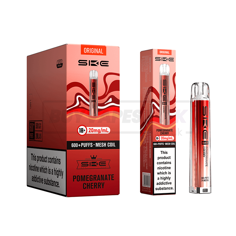 SKE Crystal Bar 600 Prefilled Vape Kit 10 Pack
