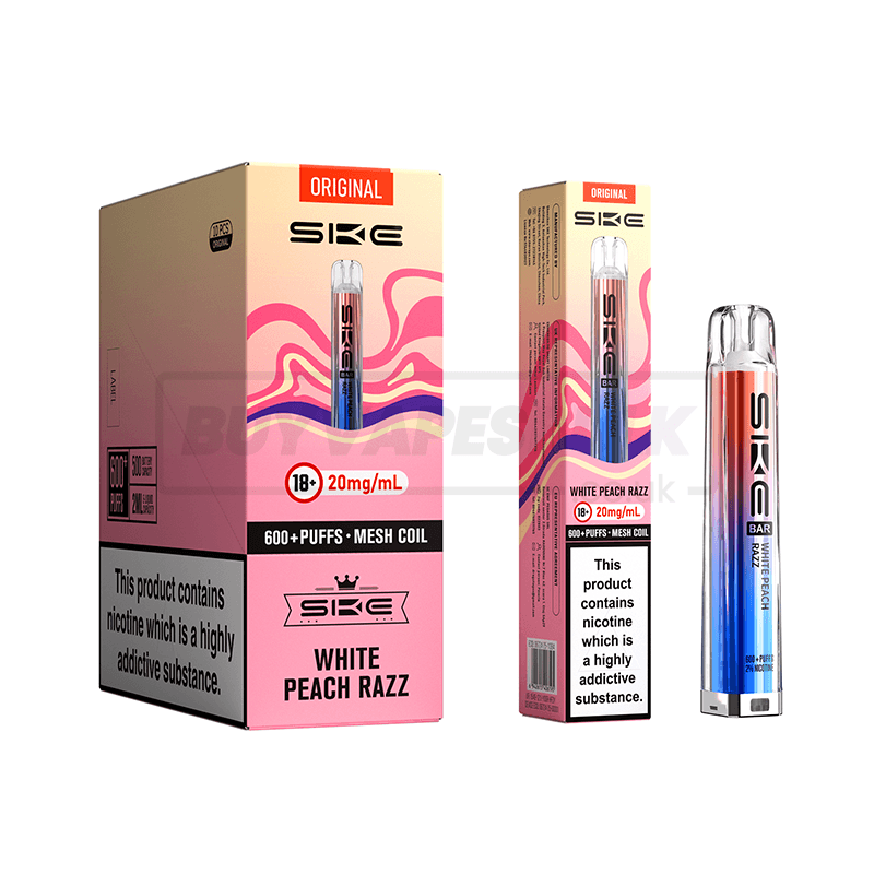 SKE Crystal Bar 600 Prefilled Vape Kit 10 Pack