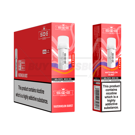 SKE Crystal 600 Pro Prefilled Pods 10 Pack Watermelon Burst (NEW)