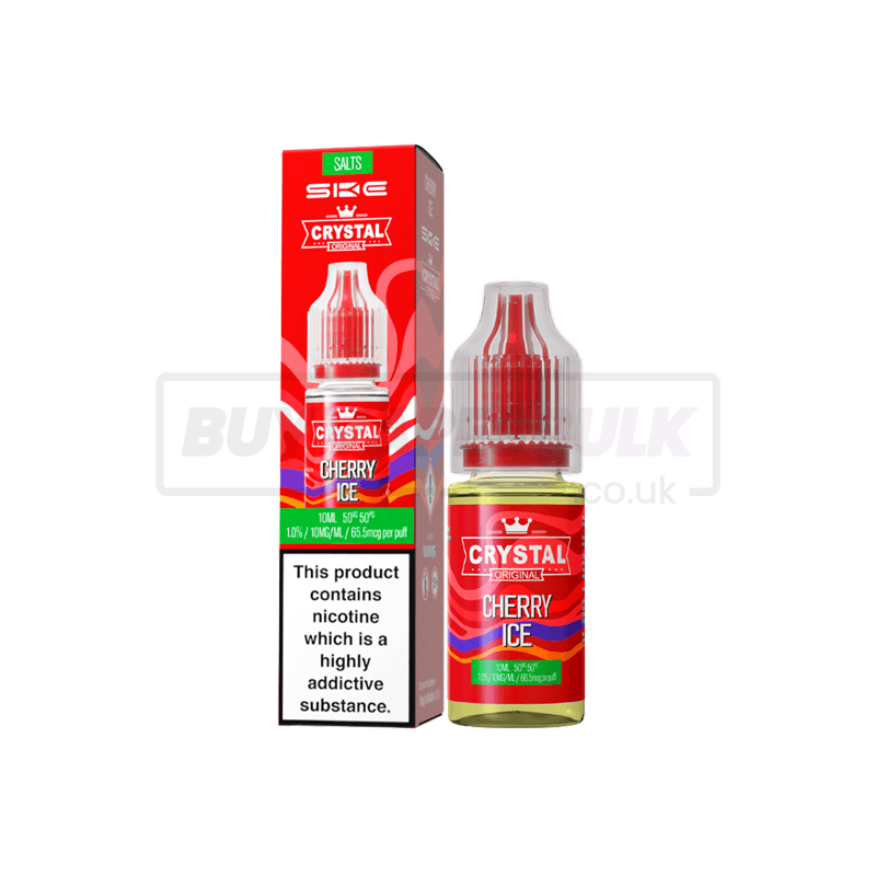 Cherry Ice SKE Crystal Nic Salt E-Liquid Pack of 10 x (10ml)