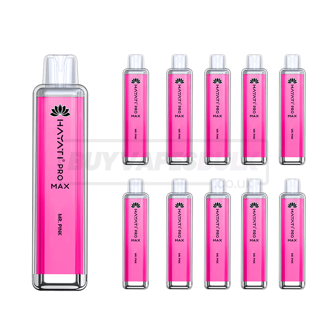 The Crystal Pro Max 4000 Mr Pink 10 Pack Buy Vapes Bulk