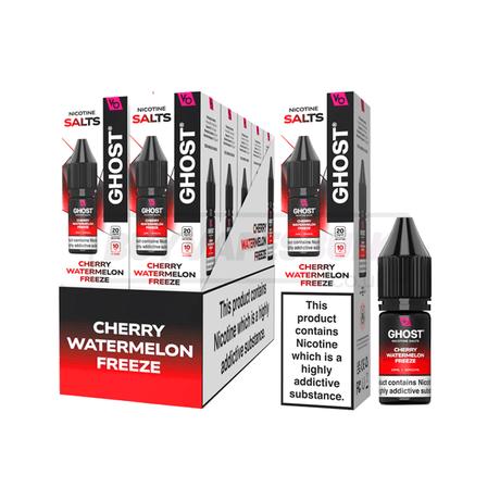 Vapes Bars Ghost Nic Salts 10 Pack