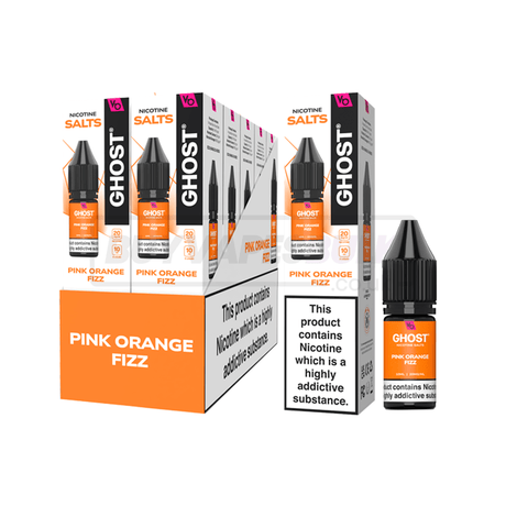 Vapes Bars Ghost Nic Salts 10 Pack