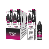 Vapes Bars Ghost Nic Salts 10 Pack Purple Slush