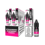 Vapes Bars Ghost Nic Salts 10 Pack Strawberry Raspberry Cherry
