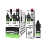 Vapes Bars Ghost Nic Salts 10 Pack Watermelon Red Bull